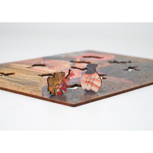 Drewniane puzzle A4 Stanisław Wyspiański 